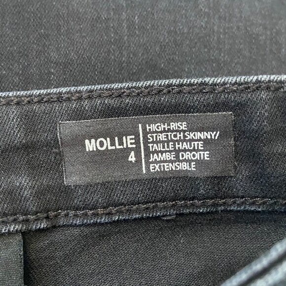 Buffalo Mollie High-Rise Skinny Jeans - Size 4 - Picture 5 of 7